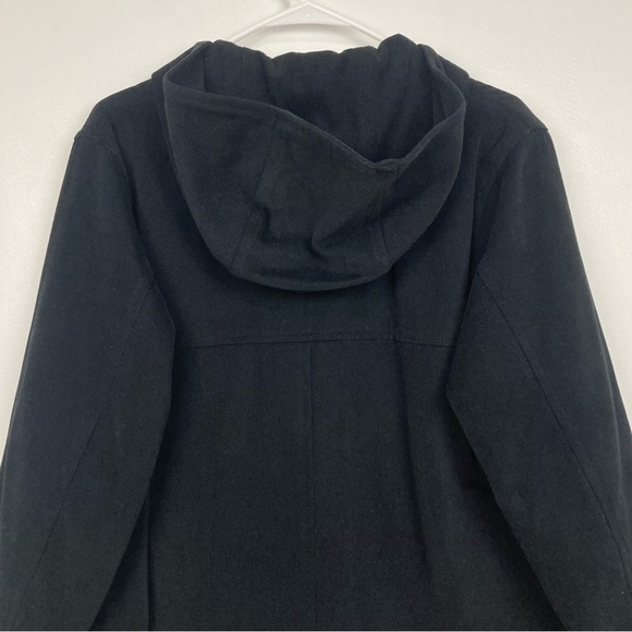 LONDON FOG Hooded Button Up Cotton Jacket Coat - Size SP - Picture 11 of 12